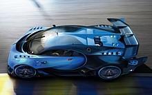 Bugatti Vision Gran Turismo in Le Mans